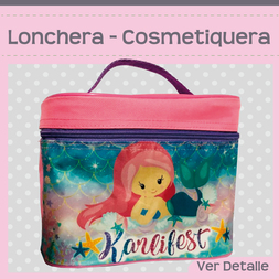 Lonchera-Cosmetiquera $35.00