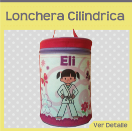 Lonchera Cilindrica $35.00