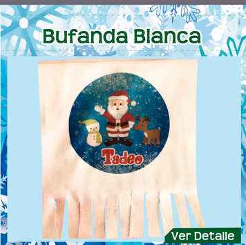 Bufanda Blanca $49.00