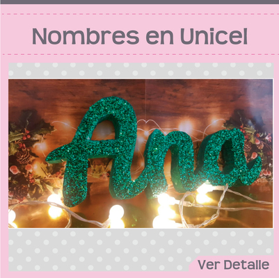 Nombre Unicel $70.00