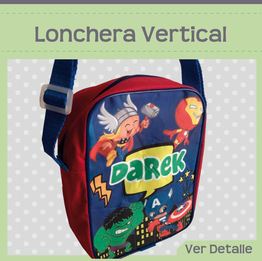 Lonchera Vertical $35.00