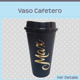 Vaso cafetero $45.00