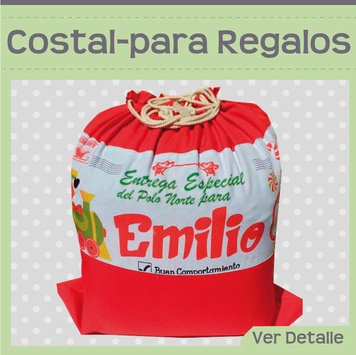 Costal JUMBO para regalos $145.00