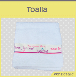 Toalla Facial $40.00