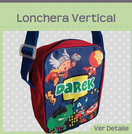 Lonchera Vertical $35.00