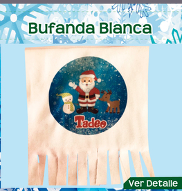 Bufanda Blanca $49.00