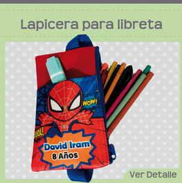 Lapicera para libreta $25.00