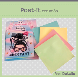 Post-it con imán $22.00